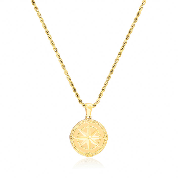 Collar Traveler Gold SS316L Elect. Oro 18K
