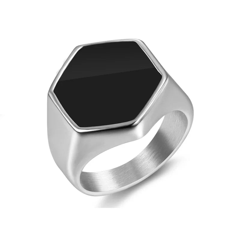 Anillo Hex Silver