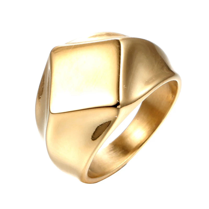 Anillo Solid Gold Electroplatinado