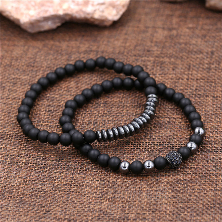 Pack de pulseras Essential Black