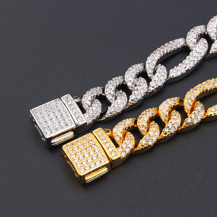 Brazalete Cartier Ice Silver Electroplatinado Microzircones