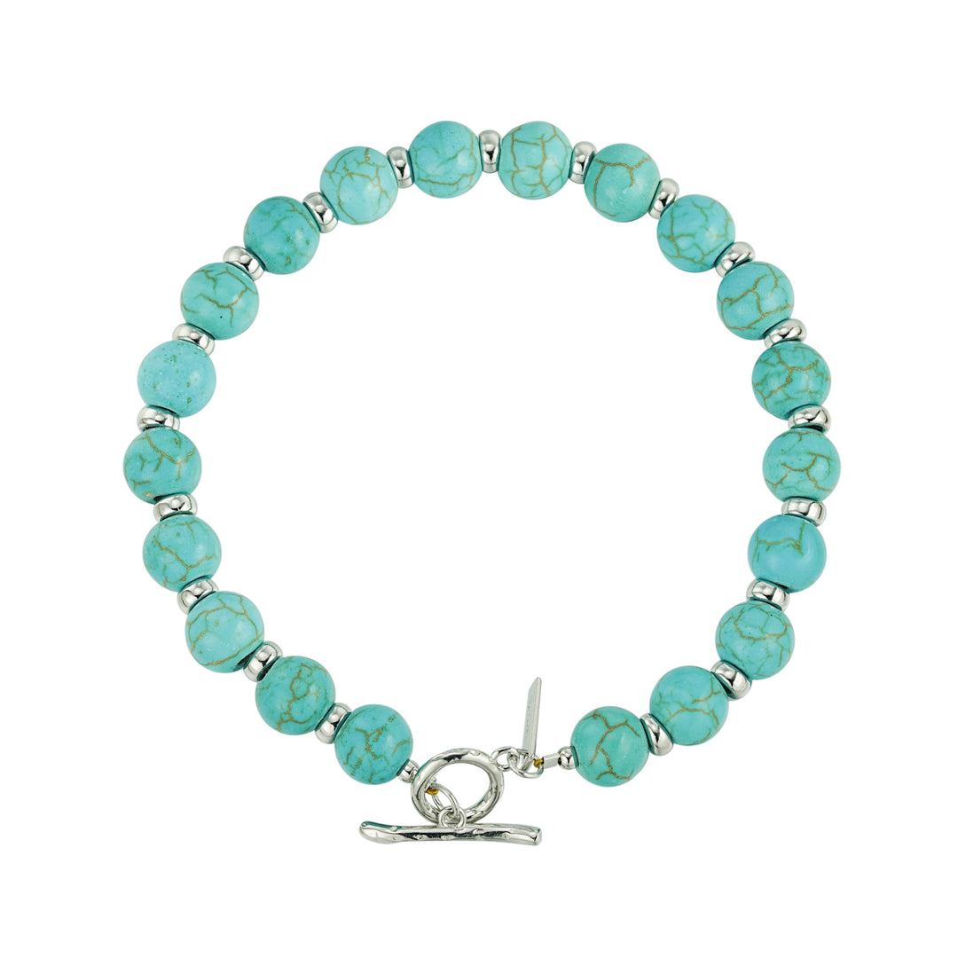 Pulsera Oasis Turquesa Luxury Plata 925