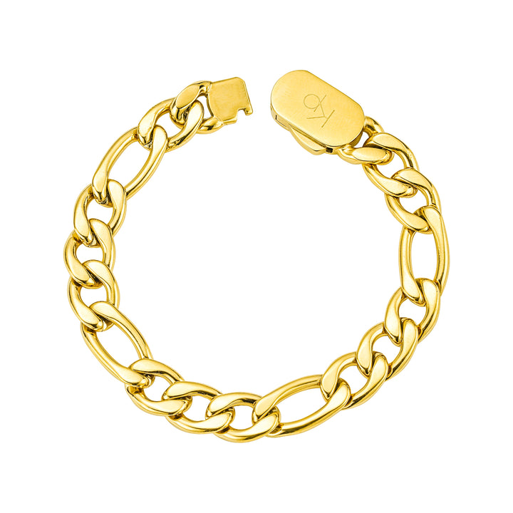 Brazalete Grand Fígaro Cartier Electroplatinado Oro 18k