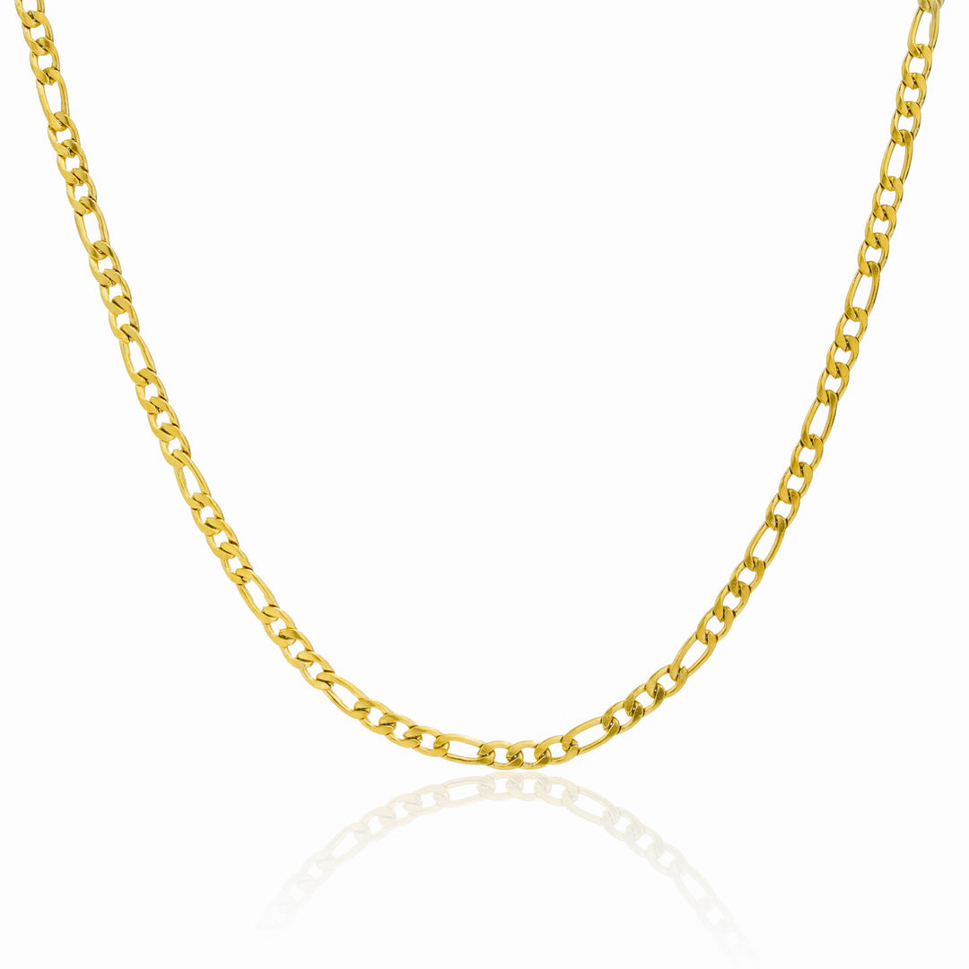 Cadena Grand Fígaro Cartier Electroplatinada Oro 18k