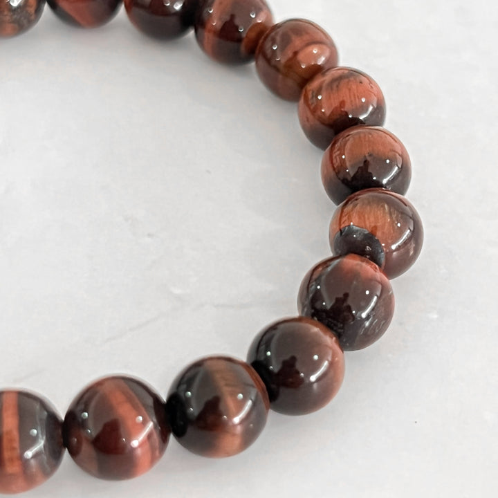 Pulsera Red Eye Of Tiger Ajustable