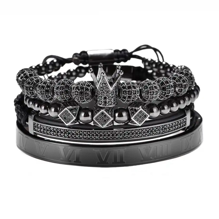 Pack Pulseras Black King MasterPiece Signature